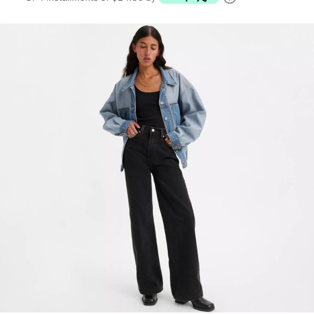 Levi’s Ribcage Wide Leg jeans size 26